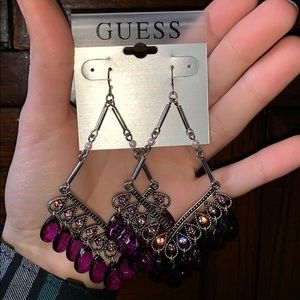 Guess dangle earrings
